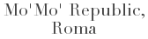Informazioni Mò Mò Republic - Roma
