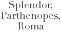 Informazioni Splendor Parthenopes - Roma